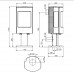 Чугунная печь Dovre ASTRO 4 CB/P