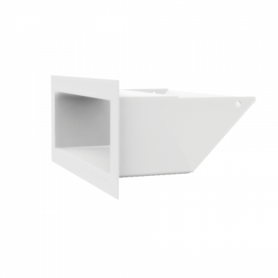 Каминная решетка Kratki LUFT белая 9x20