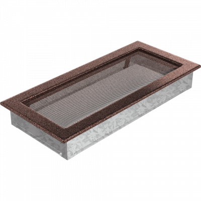Каминная решетка Kratki медная 17x37