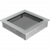 Каминная решетка Kratki шлифованная 22x22
