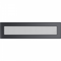 Каминная решетка Kratki графитовая 11x42