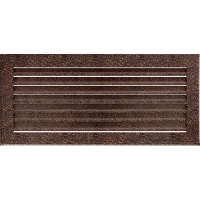 Камінна решітка Kratki FRESH мідна 17x37