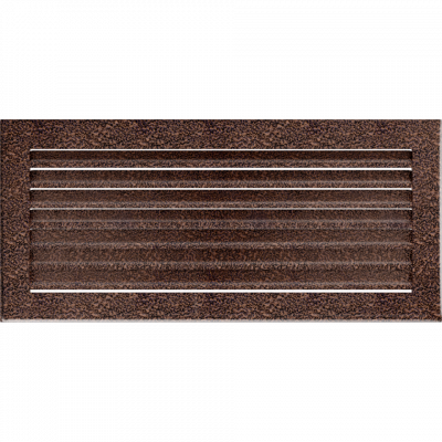 Камінна решітка Kratki FRESH мідна 17x37