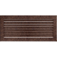 Камінна решітка Kratki FRESH мідна 17x37