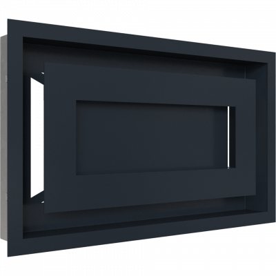 Камінна решітка Kratki WIND графітова 22x37