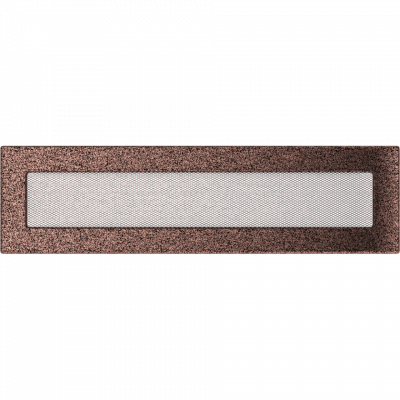Камінна решітка Kratki мідна 11x42