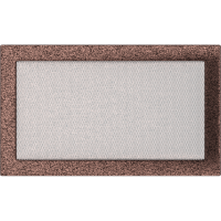 Камінна решітка Kratki мідна 22x37