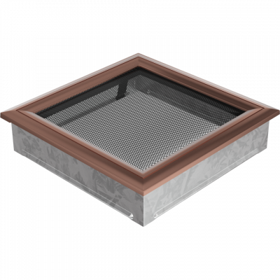 Камінна решітка Kratki Oskar мідна 22x22