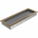 Каминная решетка Kratki золото гальваническое 17x49