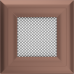 Каминная решетка Kratki Oskar медная 11x11