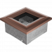 Каминная решетка Kratki Oskar медная 11x11
