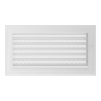 Каминная решетка Kratki Oskar белая с жалюзи 17x30