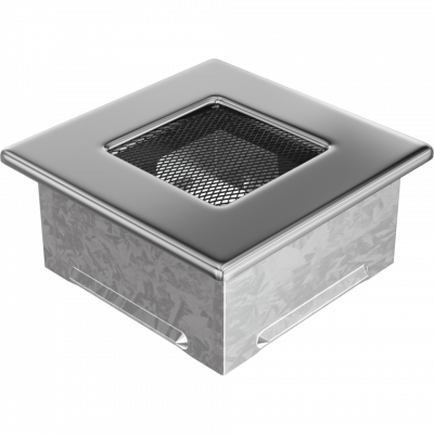 Камінна решітка Kratki нікель 11x11