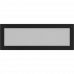Камінна решітка Kratki чорна 17x49
