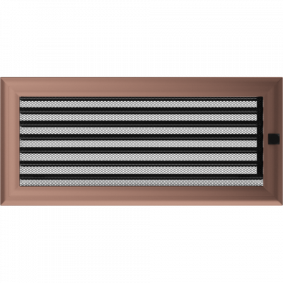 Каминная решетка Kratki Oskar медная с жалюзи 17x37