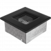 Каминная решетка Kratki черная 11x11