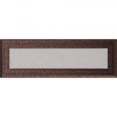 Камінна решітка Kratki Oskar мідна фарбована 11x32
