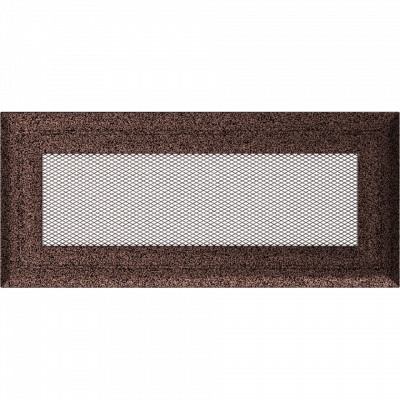Камінна решітка Kratki Oskar мідна фарбована 11x24