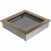 Каминная решетка Kratki золото гальваническое 22x22