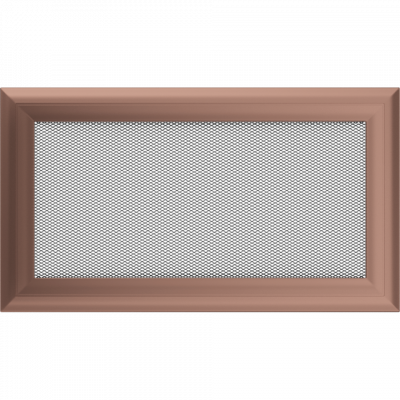 Камінна решітка Kratki Oskar мідна 17x30