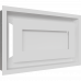 Камінна решітка Kratki WIND біла 22x37