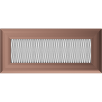 Камінна решітка Kratki Oskar мідна 11x24