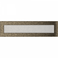 Каминная решетка Kratki черно-золотая 11x42