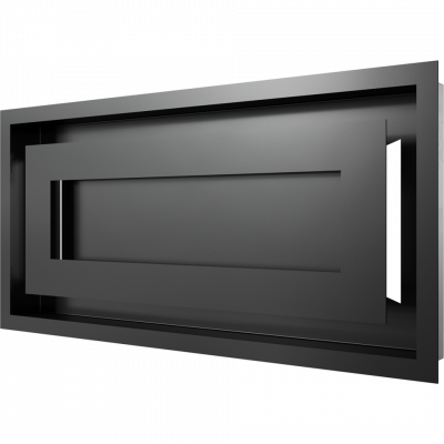 Каминная решетка Kratki WIND черная 22x45