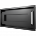 Каминная решетка Kratki WIND черная 22x45