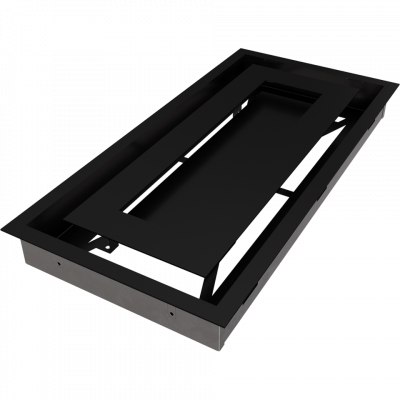 Каминная решетка Kratki WIND черная 22x45