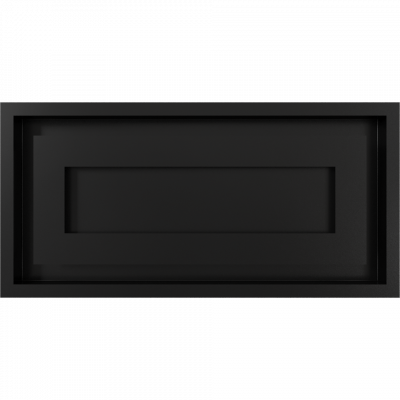 Каминная решетка Kratki WIND черная 22x45