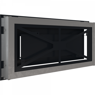 Каминная решетка Kratki WIND черная 22x45