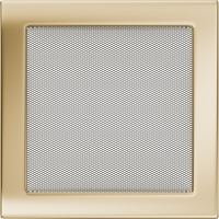 Каминная решетка Kratki позолоченная 22x22