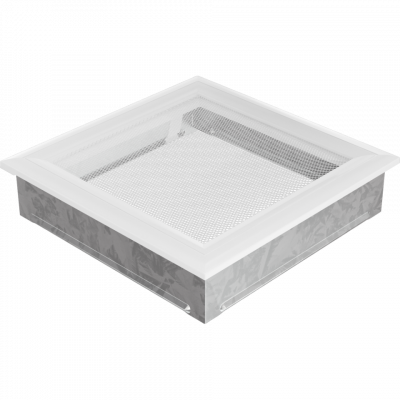 Каминная решетка Kratki Oskar белая 22x22