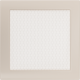 Камінна решітка Kratki кремова 22x22