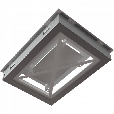 Камінна решітка Kratki WIND біла 22x30