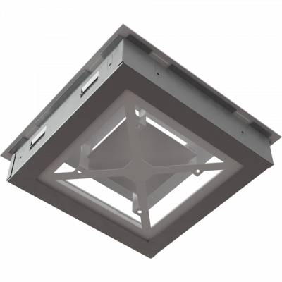 Камінна решітка Kratki WIND біла 22x22
