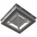Камінна решітка Kratki WIND біла 22x22