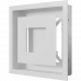 Камінна решітка Kratki WIND біла 22x22