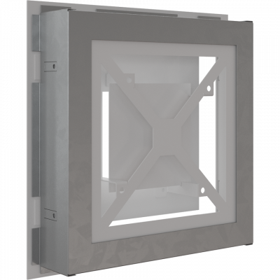 Камінна решітка Kratki WIND біла 22x22
