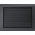 Каминная решетка Kratki графитовая с жалюзи 22x30