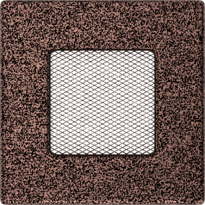 Камінна решітка Kratki мідна 11x11