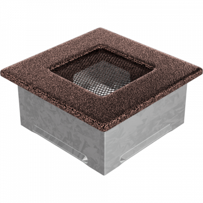 Камінна решітка Kratki мідна 11x11