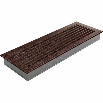 Каминная решетка Kratki FRESH медная 17x49