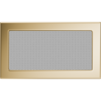 Каминная решетка Kratki позолоченная 17x30