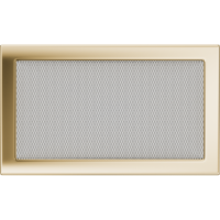 Каминная решетка Kratki позолоченная 22x37