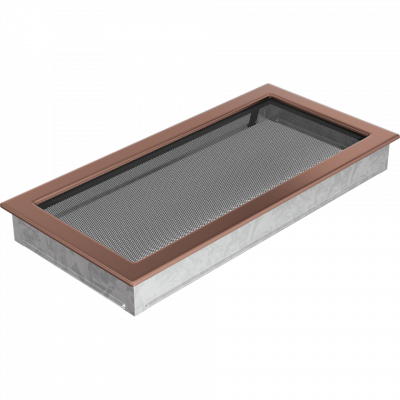 Каминная решетка Kratki медь гальваническая 22x45