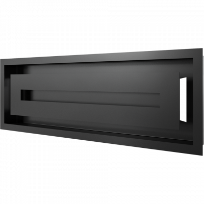 Камінна решітка Kratki WIND чорна 17x49