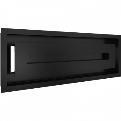 Камінна решітка Kratki WIND чорна 17x49