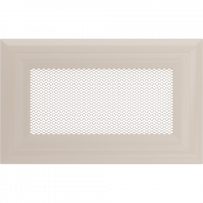 Камінна решітка Kratki Oskar кремова 11x17